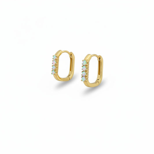 Opaline Hoops