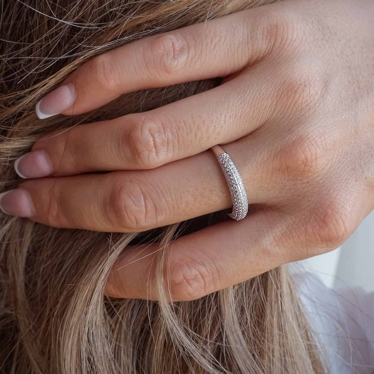 Pave Dome Ring