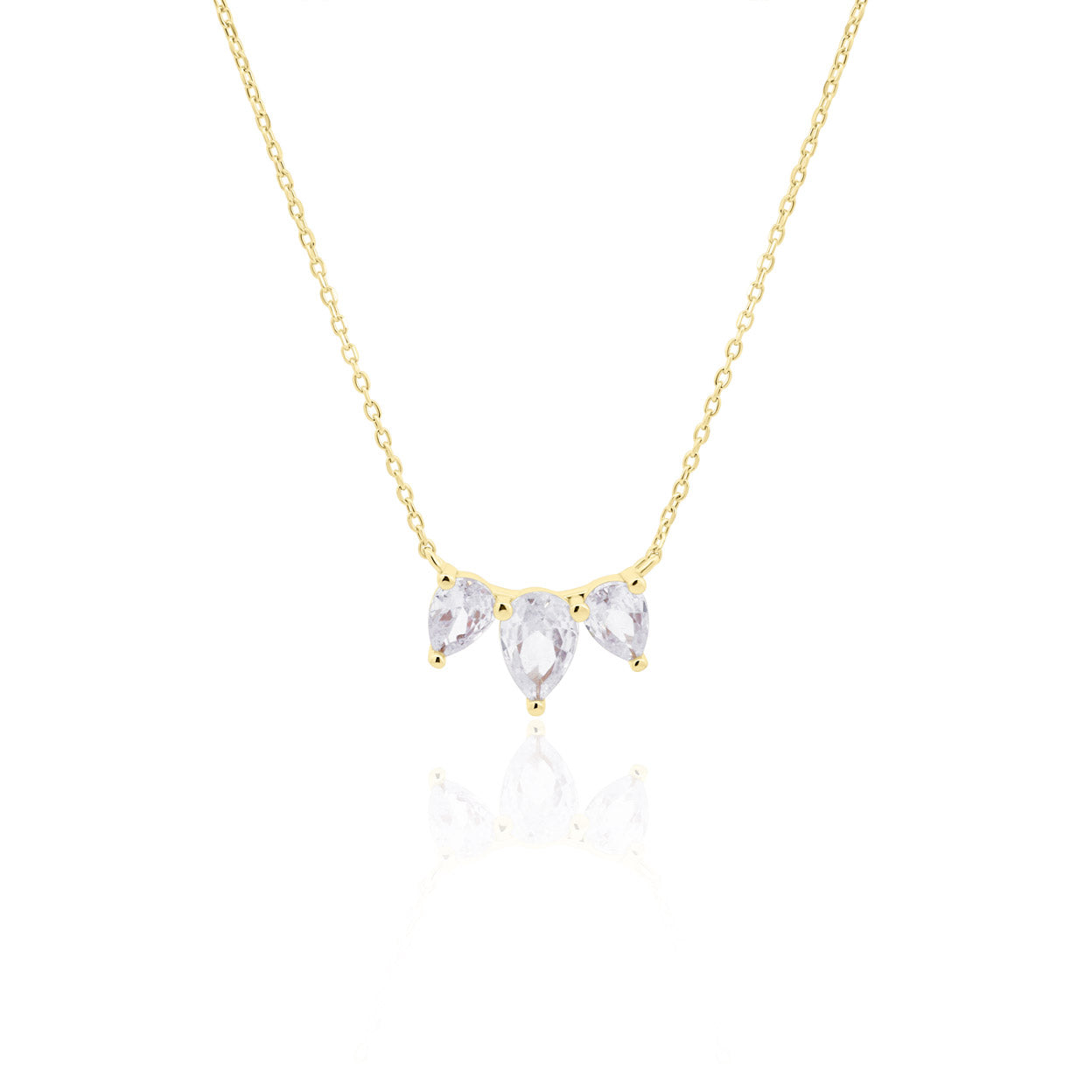 Collier Tulipe CZ