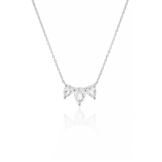 Tulip CZ Necklace