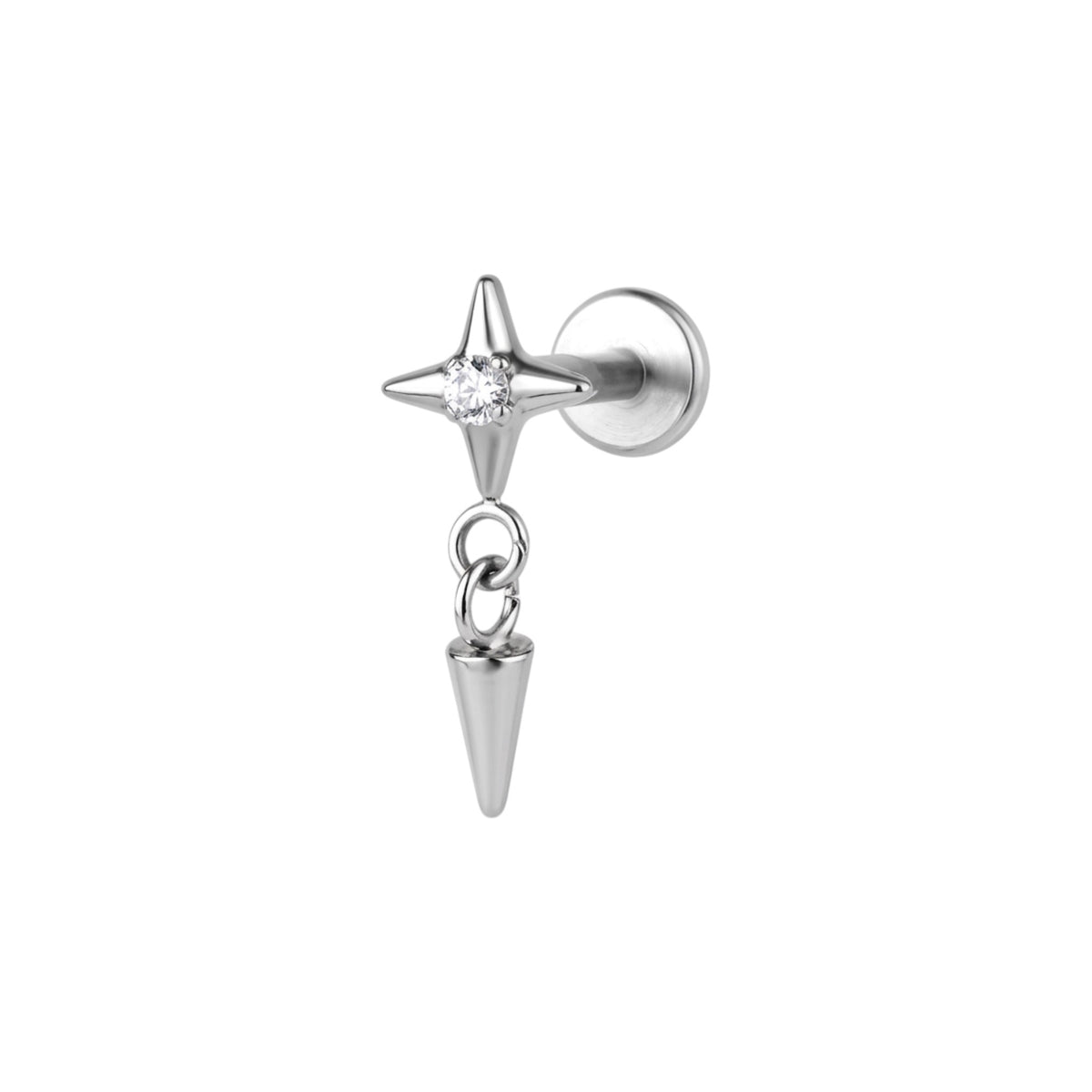 Vega Flat Back Piercing