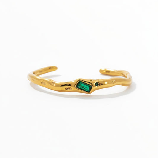 Verdant Gold Cuff