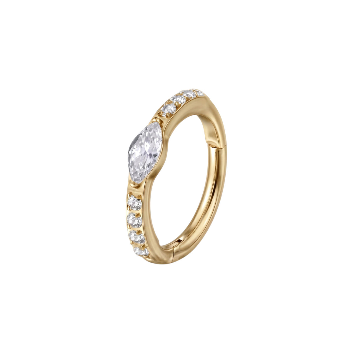 Vesper Marquise Hoop Piercing
