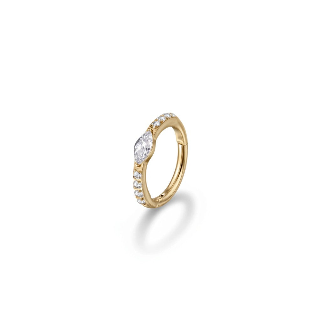 Vesper Marquise Hoop Piercing