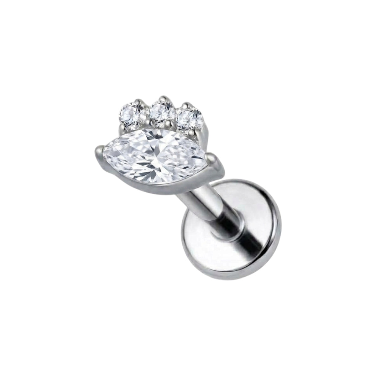 Vireya Flat Back Piercing
