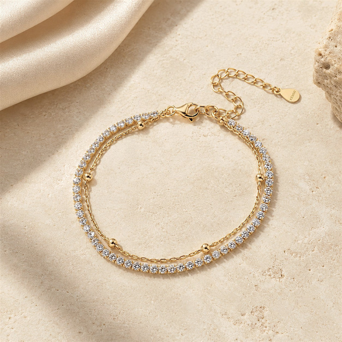 Duo Tennis Bracelet