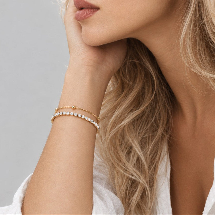 Duo Tennis Bracelet