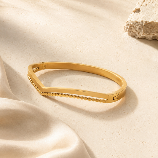 Edge Gold Cuff
