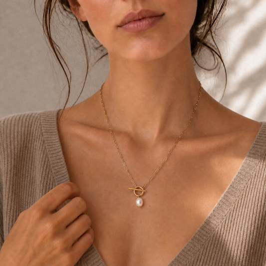Elia Pearl Necklace
