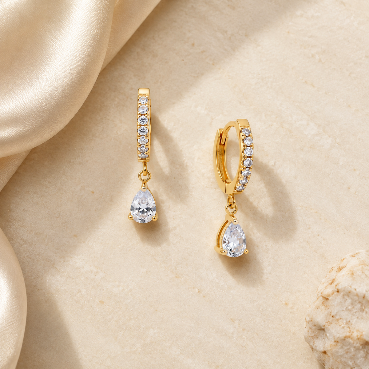 Seraphina Drop Hoops