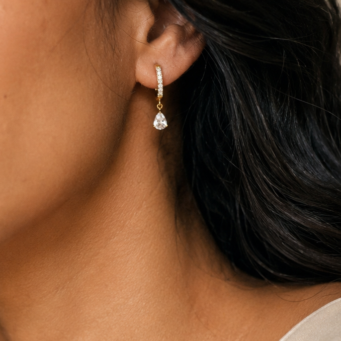 Seraphina Drop Hoops
