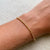 14k gold solid rope chain bracelet kemmi collection