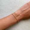 Bracelet chaîne en corde solide en or 14 carats bijoux de la collection kemmi