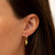Alina Stud Hoop Earrings