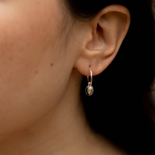 Alina Stud Hoop Earrings