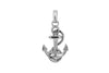 Men's sterling silver anchor pendant handmade nautical Kemmi Collection