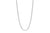 Men's silver bead chain necklace modern style accessory handmade Kemmi Collection