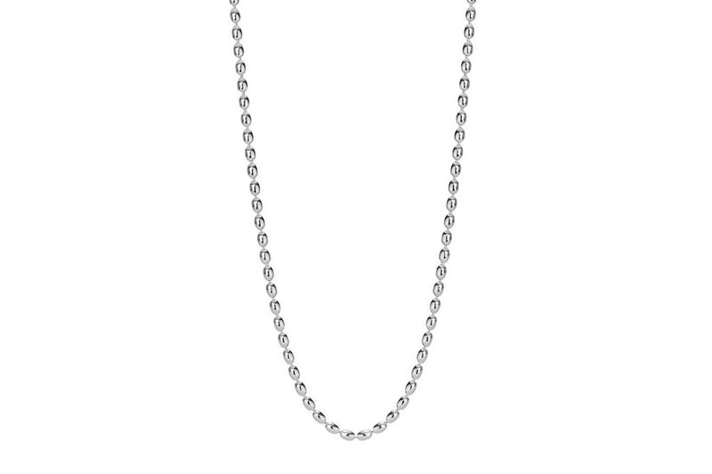 Collier chaîne de perles en argent pour homme accessoire de style moderne fait à la main Collection Kemmi