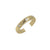 14k gold vermeil ear cuff earring cubic zirconia kemmi jewelry boho chic stack style