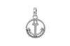 men's sterling silver anchor pendant classic bohemian style Kemmi Collection
