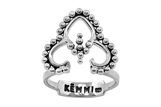 bague femme en argent sterling style bohème fait main collection kemmi