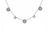 sterling silver chocker necklace charms pearls bohemian chic boho kemmi collection