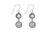 boucles d'oreilles pendantes en argent sterling perle fait main bijoux bohème chic collection kemmi