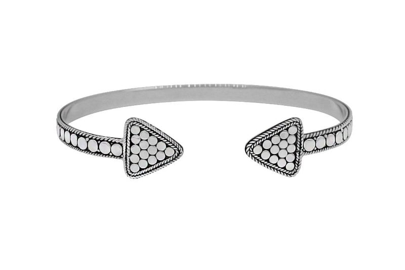 women's sterling silver cuff bracelet bohemian boho chic handmade jewelry kemmi collection