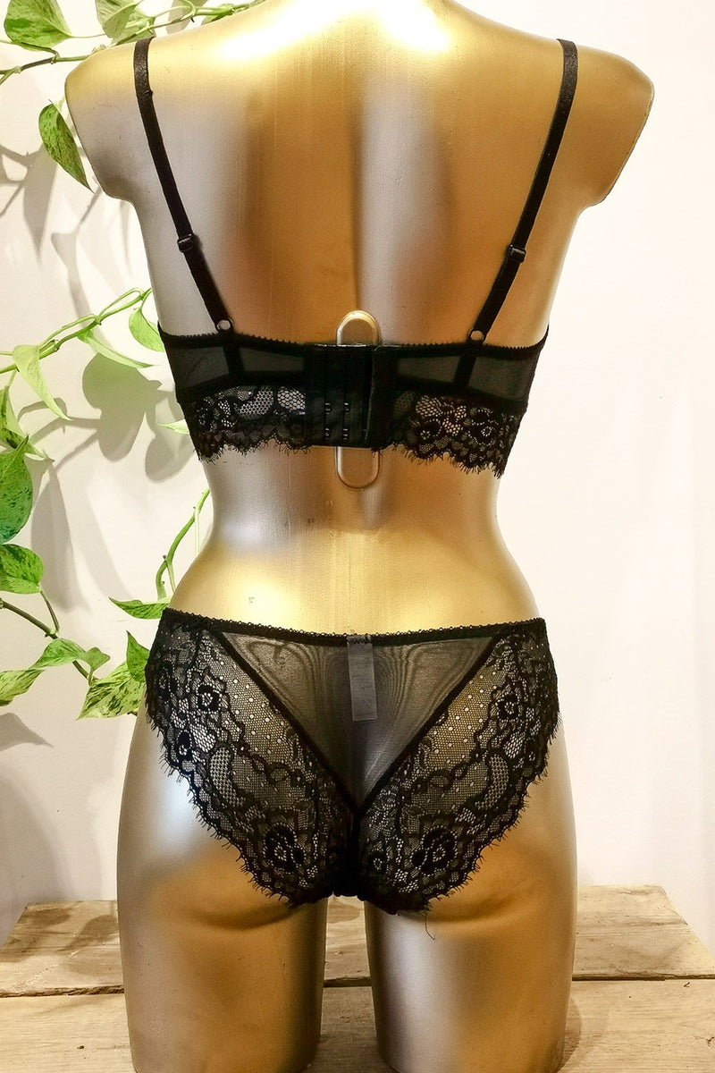Lingerie Evelyn Bas Noir