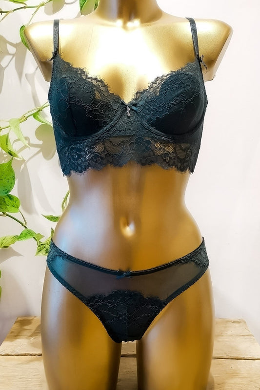 Lingerie Evelyn Soutien-Gorge Vert Foncé