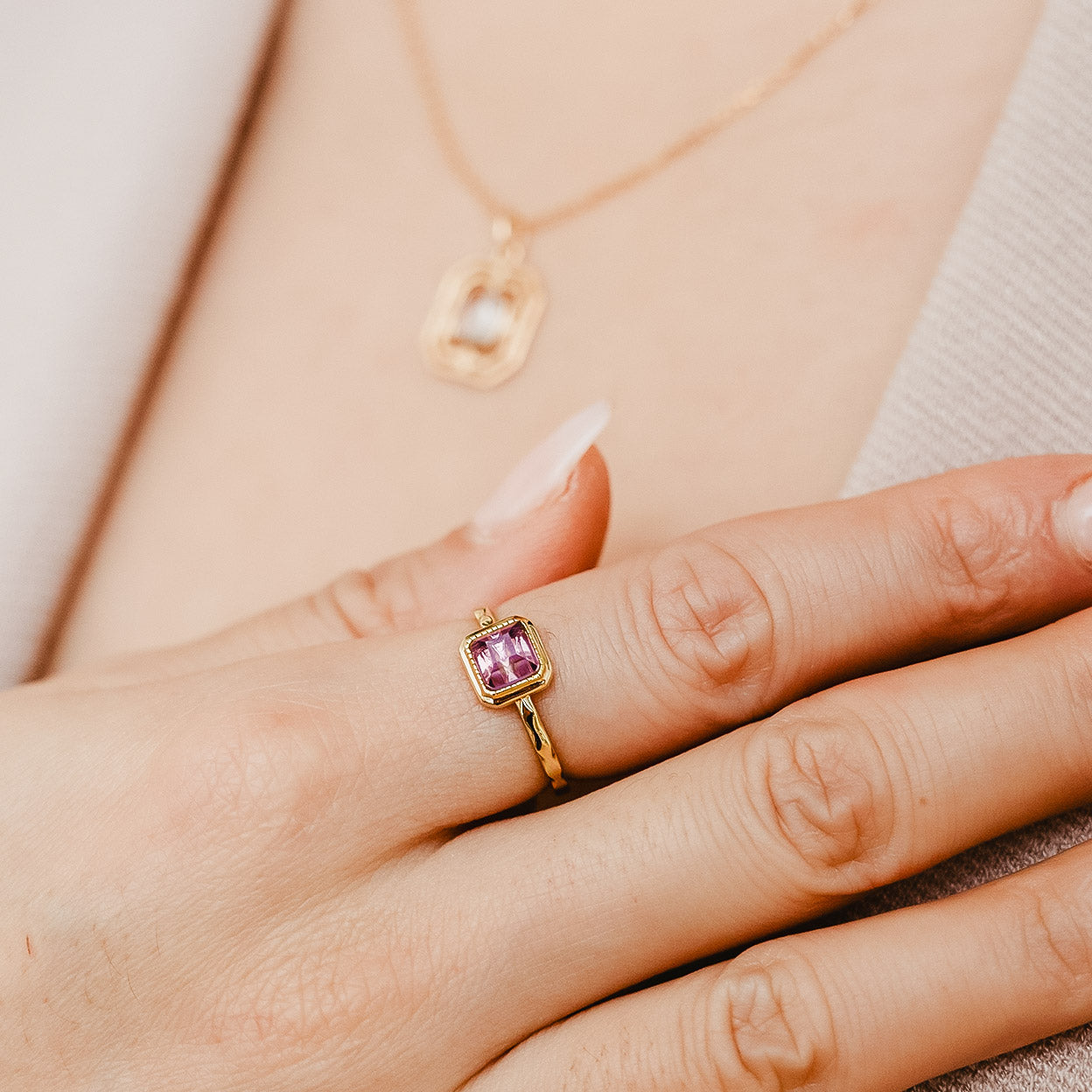 Margaret Amethyst Ring