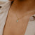 Eira Blue Topaz Necklace