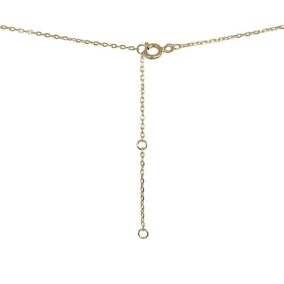 18k or vermeil fermer mousqueton chaîne collier saut anneaux 16 à 18 pouces longueur réglable taille kemmi collection