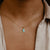 Gold Reina Amazonite Necklace
