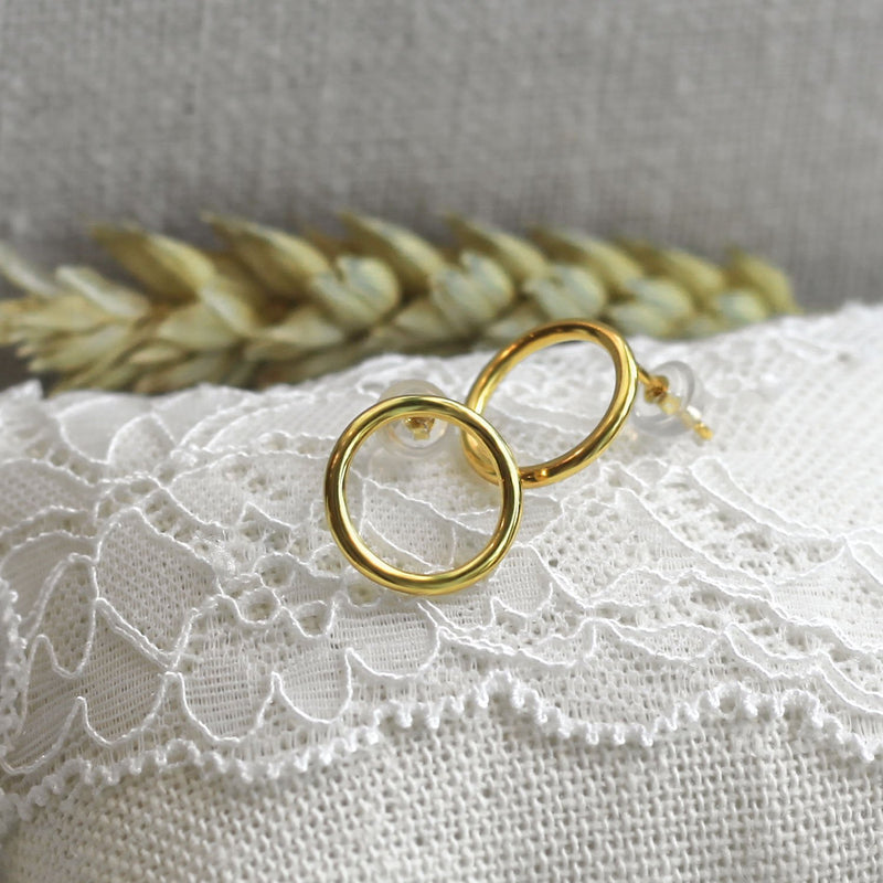 Boucles D'oreilles Clous Cercle