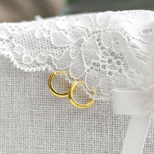 Boucles d'oreilles petites créoles