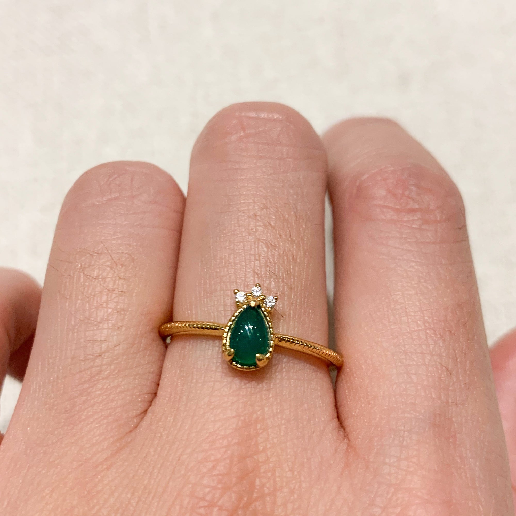 Bague deals onyx femme