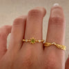 Bague Fleur Péridot