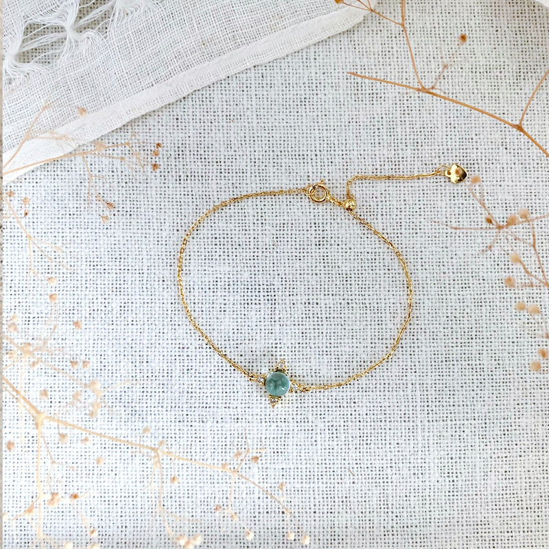 Bracelet Topaze Bleu Ciel Lyra