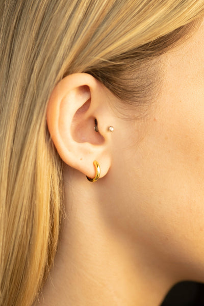 Boucles d'oreilles petites créoles