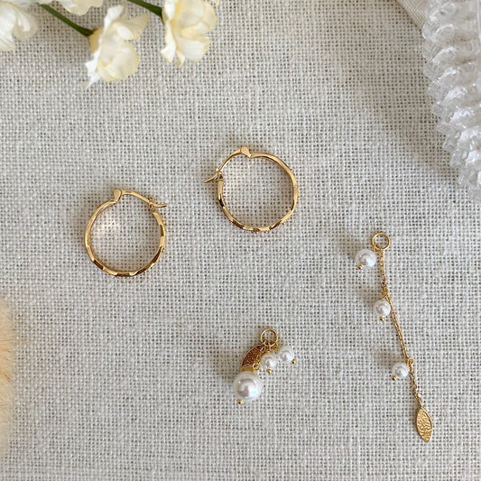Boucles d'oreilles Vie Perle