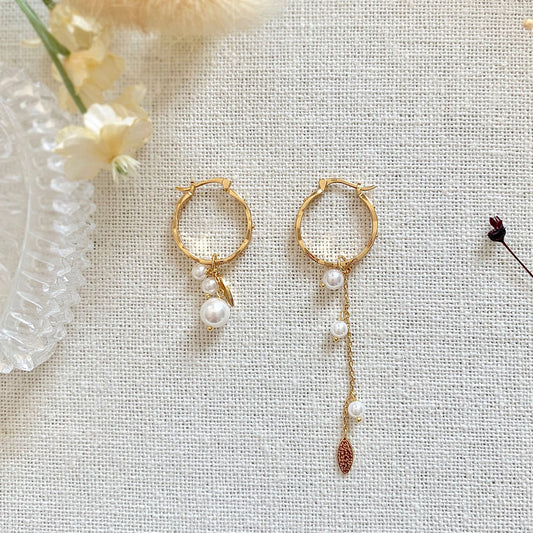 Boucles d'oreilles Vie Perle