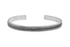 men's sterling silver cuff bangle bracelet handmade modern accessory kemmi collection