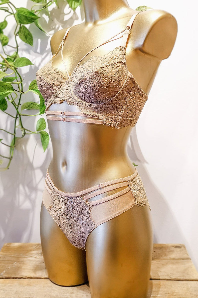 Buy Beige Bras for Women by KOMLI Online