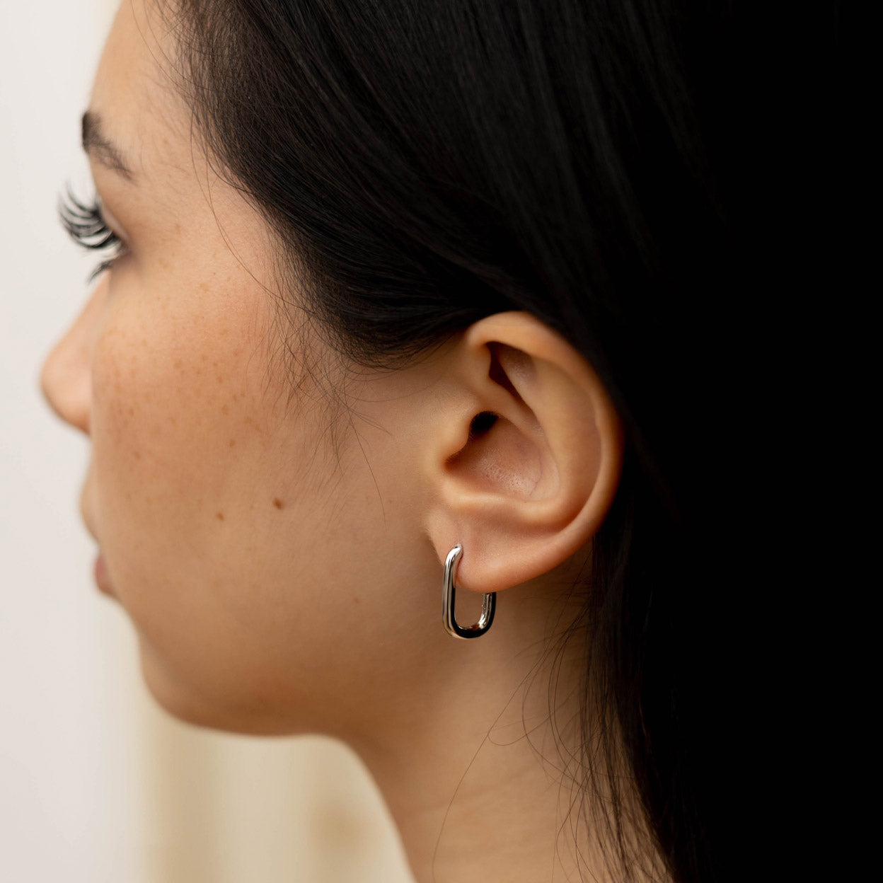 Medium Oval Hoops