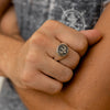 Men's Silver Sparrow Signet Ring