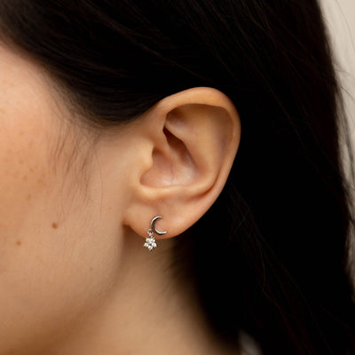 Mini Cosmic Stud Earrings