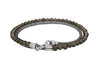 thin men's sterling silver wrap bracelet everyday modern stackable accessory quartz beads kemmi collection