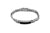 Silver Curb Chain Black Onyx Bracelet