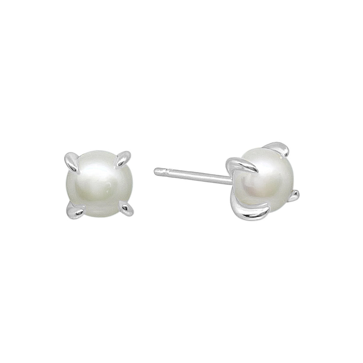 Pearl 6mm Studs Earrings